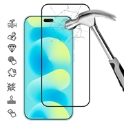 Huawei nova 16 Ultra Full Cover Beskyttelsesglass - 9H - svart kant
