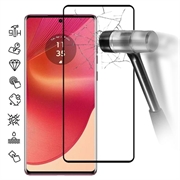 Motorola Edge 50 Fusion/G96 Full Cover Beskyttelsesglass - Svart Kant