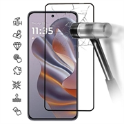 Motorola Edge 50 Neo Full Cover Beskyttelsesglass - Svart Kant