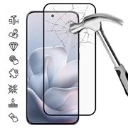 Motorola Edge 70 Fusion/70 Fusion+ Full Cover Beskyttelsesglass - 9H - svart kant