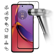 Motorola Moto G84 Full Cover Beskyttelsesglass - Svart Kant