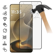 Motorola Signature Full Cover Beskyttelsesglass - 9H - svart kant