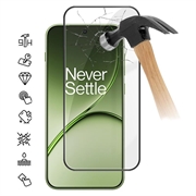 OnePlus 15T Full Cover Beskyttelsesglass - 9H - svart kant