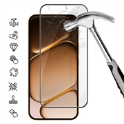 OnePlus Turbo 6X Pro Full Cover Beskyttelsesglass - 9H - svart kant