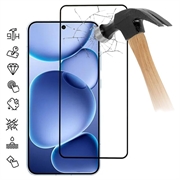 Oppo Find X8s Full Cover Beskyttelsesglass - Svart Kant