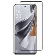 Oppo Reno10 Full Cover Beskyttelsesglass - Svart Kant