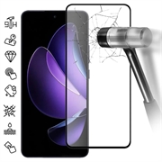 Oppo Reno13 F Full Cover Beskyttelsesglass - Svart Kant
