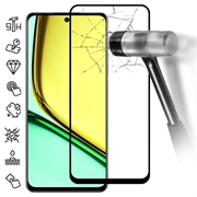 Realme C67 Full Cover Beskyttelsesglass - Svart Kant