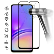 Full Cover Samsung Galaxy A05 Beskyttelsesglass - Svart Kant
