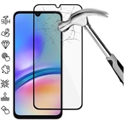 Full Cover Samsung Galaxy A05s Beskyttelsesglass - Svart Kant