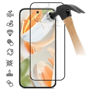 Samsung Galaxy A27 Full Cover Beskyttelsesglass - 9H - svart kant