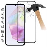 Samsung Galaxy A36 Full Cover Beskyttelsesglass - Svart Kant