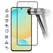 Samsung Galaxy S25 FE Full Cover Beskyttelsesglass - 9H - svart kant