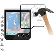 Samsung Galaxy Z Flip6/Z Flip7 FE Full Cover Beskyttelsesglass - Svart Kant