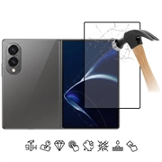 Samsung Galaxy Z Fold8 Full Cover Beskyttelsesglass - 9H - svart kant