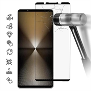 Sony Xperia 1 VI Full Cover Beskyttelsesglass - Svart Kant