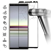 Full Cover Sony Xperia 5 V Beskyttelsesglass - Svart Kant
