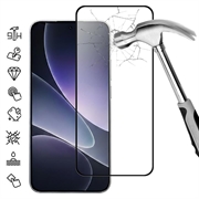 Xiaomi 17T Pro Full Cover Beskyttelsesglass - 9H - svart kant