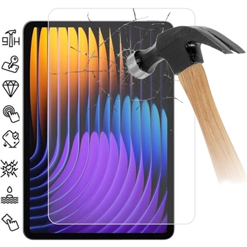 Xiaomi Pad 7/7 Pro Full Cover Beskyttelsesglass - Gjennomsiktig