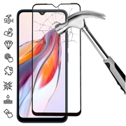 Xiaomi Redmi 12C Full Dekning Beskyttelsesglass - Svart Kant