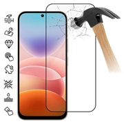 Xiaomi Redmi 17 5G/4G Full Cover Beskyttelsesglass - 9H - svart kant