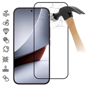 Xiaomi Redmi K100 Pro Max/Poco F9 Ultra Full Cover Beskyttelsesglass - 9H - svart kant