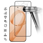 Xiaomi Redmi K90/Poco F8 Pro Full Cover Beskyttelsesglass - 9H - svart kant