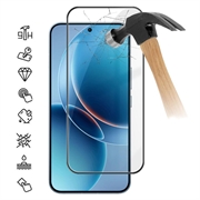 Xiaomi Redmi K90 Ultra Full Cover Beskyttelsesglass - 9H - svart kant