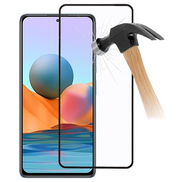 Full Cover Xiaomi Redmi Note 10 Pro Beskyttelsesglass - Svart
