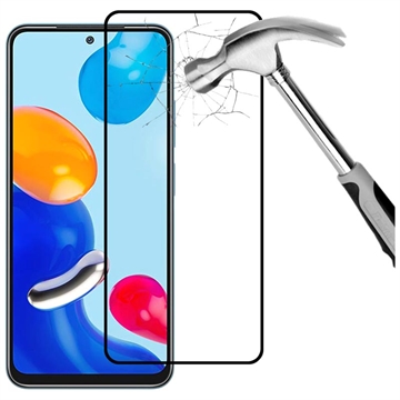 Xiaomi Redmi Note 11/11S Full Dekning Beskyttelsesglass - Svart Kant