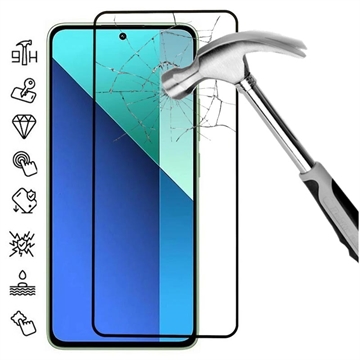 Xiaomi Redmi Note 13 Pro 4G/Poco M6 Pro Full Dekning Beskyttelsesglass - Svart Kant