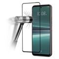 Full Cover HTC U23/U23 Pro Beskyttelsesglass - Svart Kant