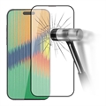 Full Cover iPhone 15 Pro Beskyttelsesglass - Svart Kant