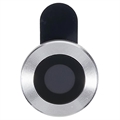 iPhone SE (2022)/SE (2020) Kamera Linse Beskytter i Metall & Herdet Glass - Sølv