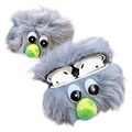 Furry Monster Series AirPods / AirPods 2 Silikondeksel - Grå
