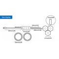 G01 smarte sekskantede RGB LED-veggpaneler - 12 stk.