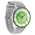 G34 1,32" AMOLED smartklokke med Bluetooth-samtaler, helseovervåking og treningssporing - grå