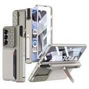 Samsung Galaxy Z Fold6 GKK magnetisk hybrid-deksel med kortholder og kameraglider