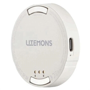 GODOX LR15Bi rund LED-lampe - 2800K-6500K, magnetfeste, USB-C - hvit
