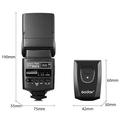 GODOX TT560 II 433MHz kamerablits for Canon, Nikon, Sony - svart