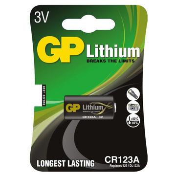 GP Photo CR123-batteri 3V