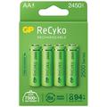GP ReCyko 2500 oppladbare AA-batterier 2450mAh - 4 stk.