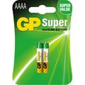 GP Super AAAA-batteri 1.5V - 2 stk.