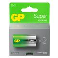GP Super G-Tech LR20/D-batterier - 2 stk.