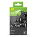 GP XPLOR PHR19 oppladbar LED-hodelykt - 1200 lumen