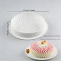 GT0028 Saint Honore Blossom kakeform i silikon - 22cm - hvit