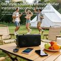 GT83 Bluetooth 6.0 lydsender/-mottaker for bil, fly og TV - USB-C/3.5mm - svart