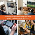 GT83 Bluetooth 6.0 lydsender/-mottaker for bil, fly og TV - USB-C/3.5mm - svart