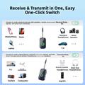 GT91 2-i-1 lydsender/mottaker - 3.5mm-kontakt, Bluetooth 6.0