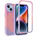 Stylish Gradient iPhone 14 Plus Hybrid-deksel
